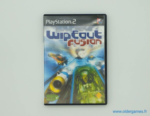 WipEout Fusion sony ps2 playstation 2 retrogaming older games oldergames.fr