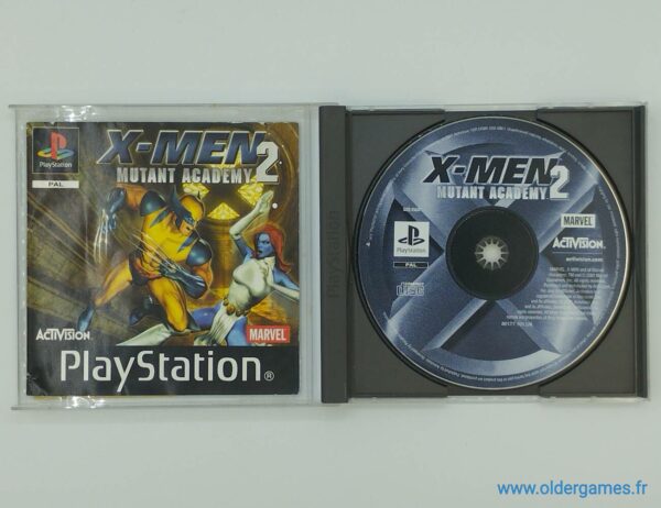 X-Men Mutant Academy 2 Sony PS1 Playstation 1 retrogaming oldergames.fr older games