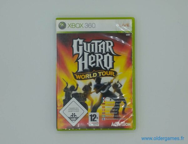 Guitar Hero World Tour retrogaming xbox 360 microsoft older games oldergames.fr