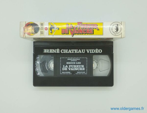 La fureur de vaincre retrogaming video club k7 vhs cassettes video older games oldergames.fr