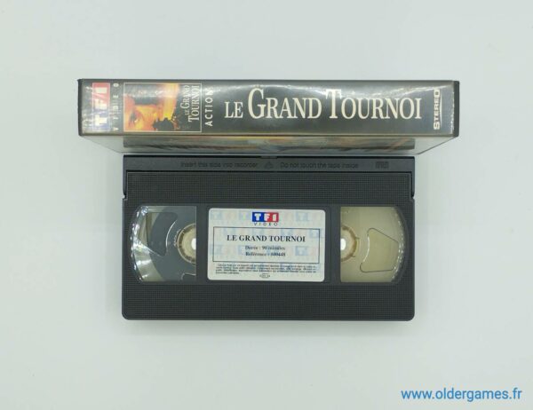 Le grand tournoi retrogaming video club k7 vhs cassettes video older games oldergames.fr