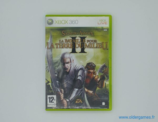 Le Seigneur des Anneaux La bataille pour la terre du milieu 2 retrogaming xbox 360 microsoft older games oldergames.fr
