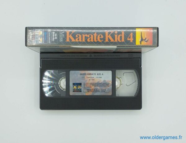 Miss Karaté Kid 4 retrogaming video club k7 vhs cassettes video older games oldergames.fr