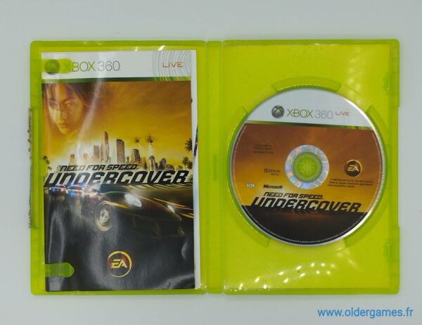 Need for Speed Undercover retrogaming xbox 360 microsoft older games oldergames.fr