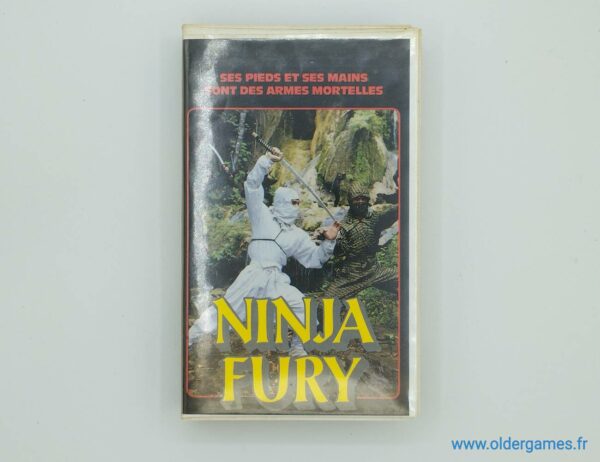 Ninja Fury retrogaming video club k7 vhs cassettes video older games oldergames.fr