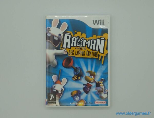 Rayman contre les lapins crétins retrogaming jeux videos older games oldergames.fr nintendo wii