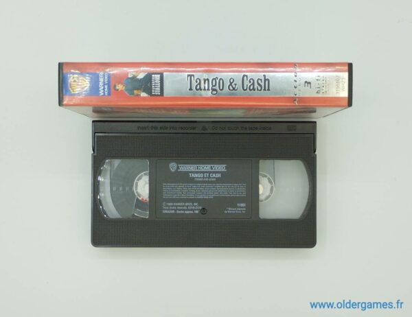 Tango & Cash retrogaming video club k7 vhs cassettes video older games oldergames.fr