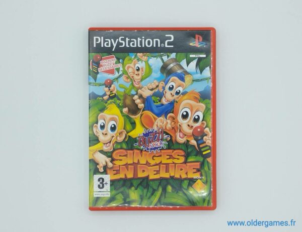 Buzz! Junior: singes en délire PS2 sony playstation 2 retrogaming jeux video older games oldergames.fr