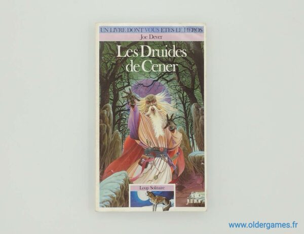 Les druides de Cener un livre dont vous êtes le héros ldvelh retrogaming older games oldergames.fr