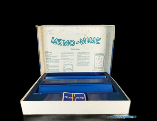 Memo-Mime jeu de société vintage retrogaming older games oldergames.fr jouet vintage