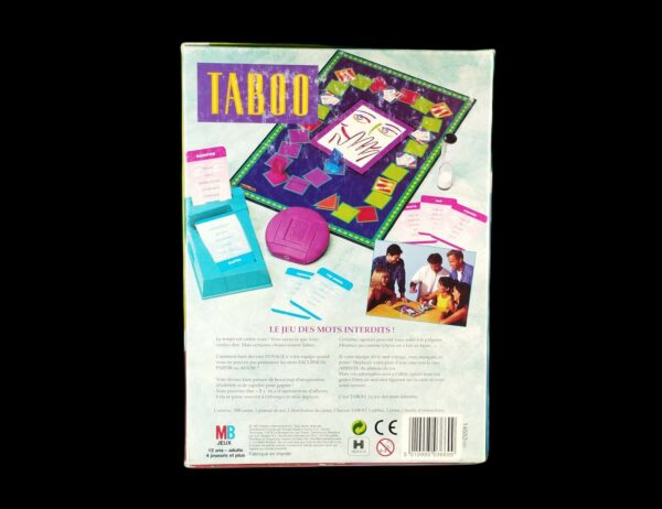 Taboo (3ème édition) jeu de société vintage retrogaming older games oldergames.fr jouet vintage