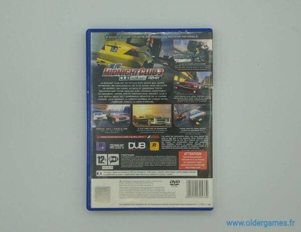 Midnight Club 3 DUB Edition Remix Sony PS2 Playstation 2 retrogaming jeux video older games oldergames.fr