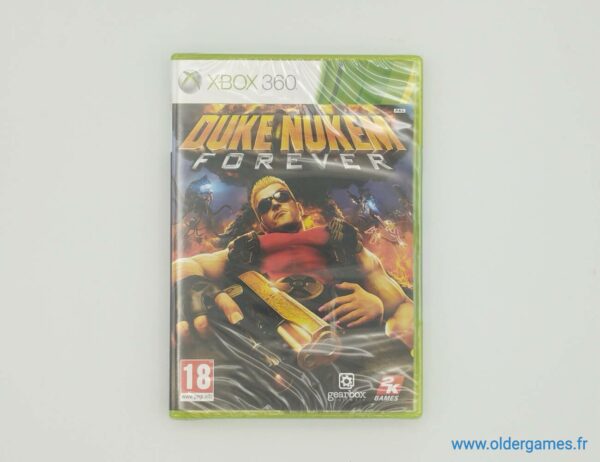 Duke Nukem Forever microsoft xbox 360 x360 retrogaming jeux video older games oldergames.fr normandie