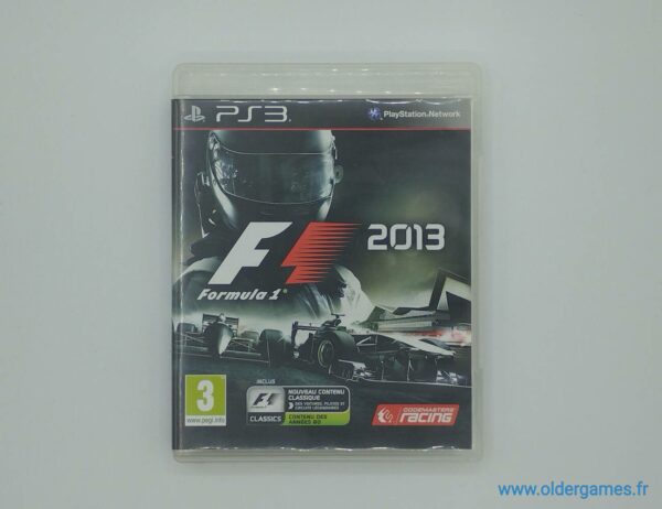 F1 2013 PS3 Sony Playstation retrogaming jeux video older games oldergames.fr normandie