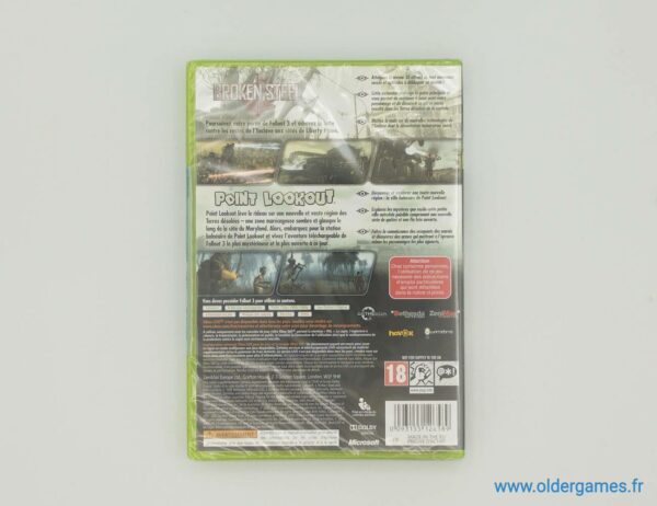 Fallout 3 / Extension Broken Steel + Point Lookout microsoft xbox 360 x360 retrogaming jeux video older games oldergames.fr normandie