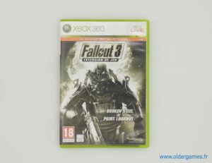 Fallout 3 extension de jeu Broken Steel Point Lookout microsoft xbox 360 x360 retrogaming jeux video older games oldergames.fr normandie