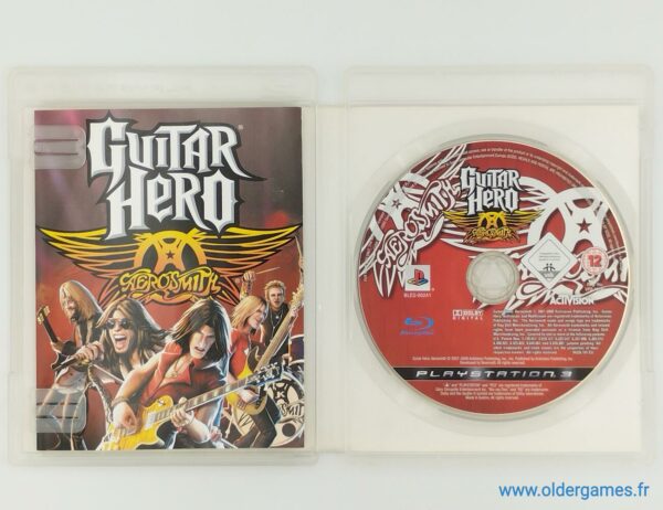 Guitar Hero Aerosmith PS3 Sony Playstation retrogaming jeux video older games oldergames.fr normandie