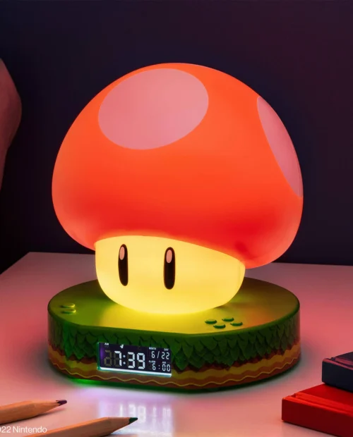 Réveil champignon Super Mario