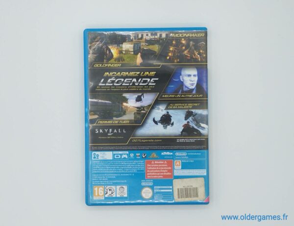 007 Legends nintendo wii u retrogaming jeux video older games oldergames.fr normandie