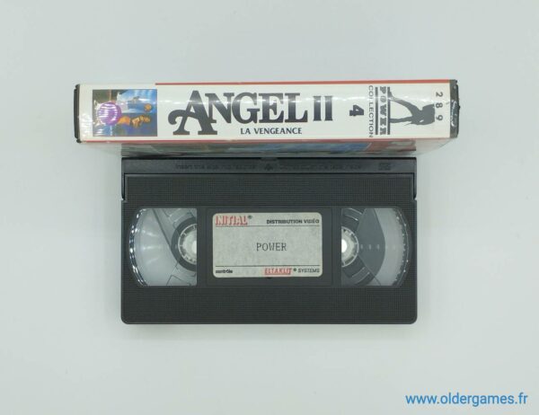 Angel 2 : La vengeance k7 cassette video vhs retrogaming jeux video older games oldergames.fr normandie
