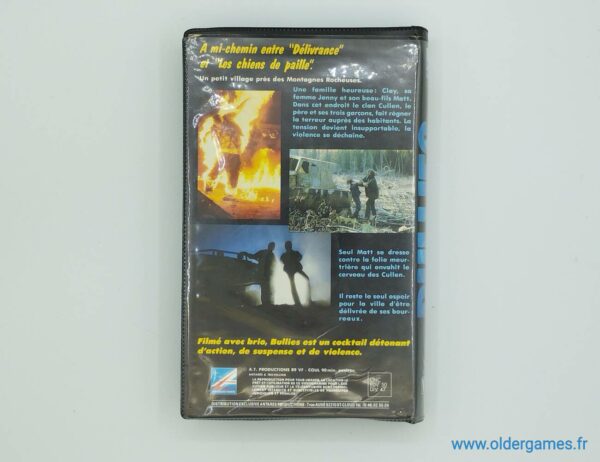 Bullies k7 cassette video vhs retrogaming jeux video older games oldergames.fr normandie