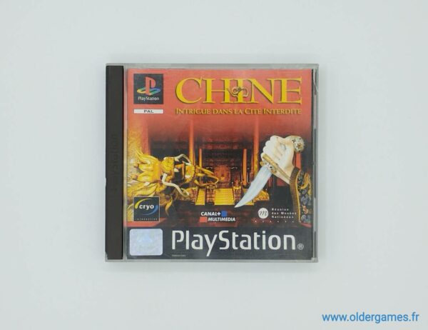 Chine : Intrigue dans la Citée interdite sony ps1 playstation 1 retrogaming jeux video older games oldergames.fr normandie