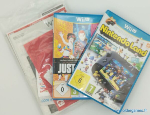 Console Wii U Just Dance 2014 Basic Pack en boite nintendo wii u retrogaming jeux video older games oldergames.fr normandie