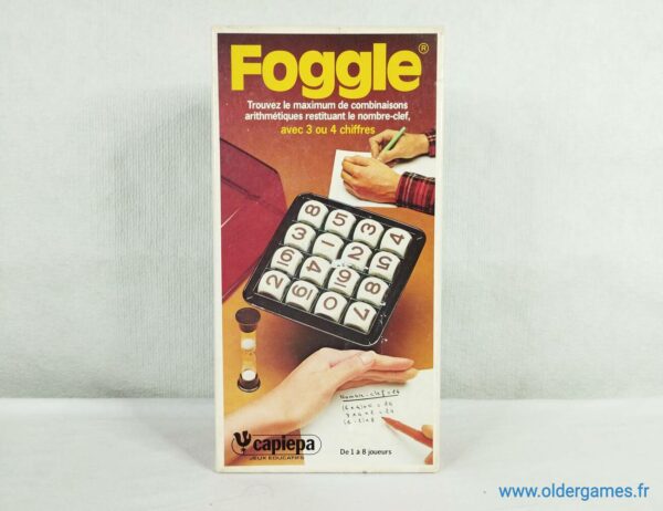 Foggle Capiepa 1978 jeu de société vintage jeu éducatif jeu d'adresse retrogaming oldergames.fr older games normandie nostalgique