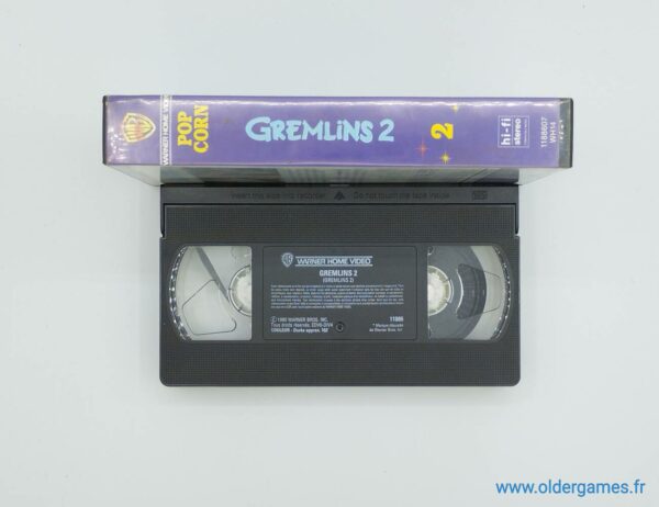 Gremlins 2 : La nouvelle génération k7 cassette video vhs retrogaming jeux video older games oldergames.fr normandie