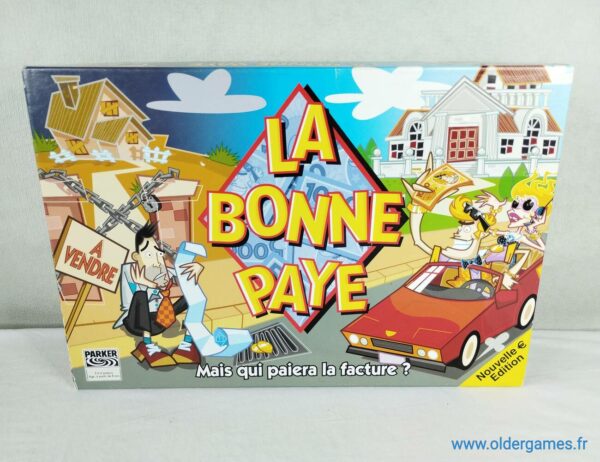 La bonne Paye ( Nouvelle Edition ) Parker jeu de société vintage jeu éducatif jeu d'adresse retrogaming oldergames.fr older games normandie nostalgique