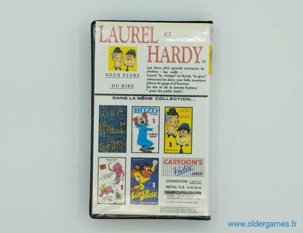 Laurel et Hardy 2 k7 cassette video vhs retrogaming jeux video older games oldergames.fr normandie