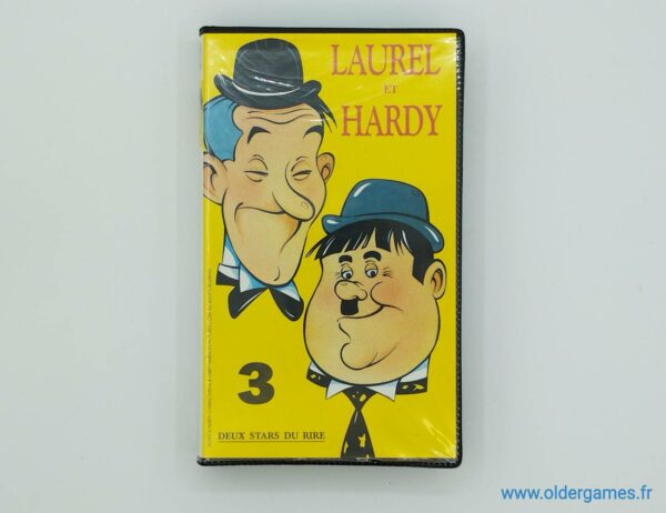 Laurel et Hardy 3 k7 cassette video vhs retrogaming jeux video older games oldergames.fr normandie