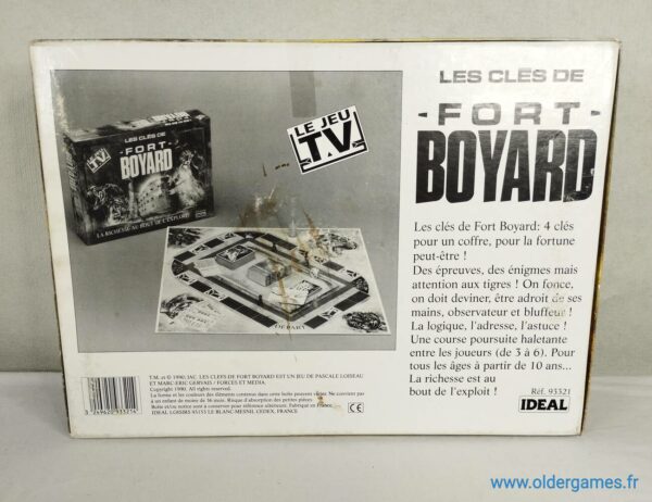 Les Clés de Fort-Boyard Ideal jeu de société vintage jeu éducatif jeu d'adresse retrogaming oldergames.fr older games normandie nostalgique