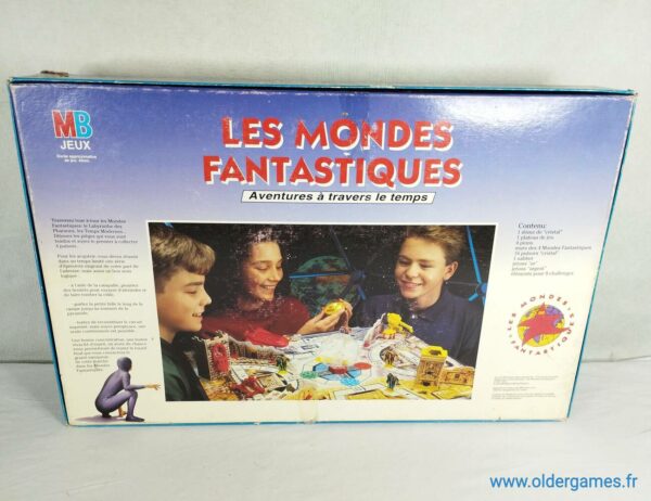 Les mondes fantastiques MB jeu de société vintage jeu éducatif jeu d'adresse retrogaming oldergames.fr older games normandie nostalgique