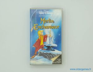 Merlin l'Enchanteur k7 cassette video vhs retrogaming jeux video older games oldergames.fr normandie