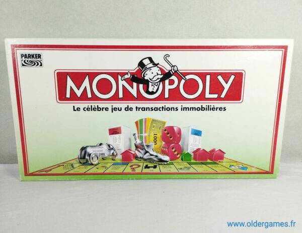 Monopoly Parker jeu de société vintage jeu éducatif jeu d'adresse retrogaming oldergames.fr older games normandie nostalgique