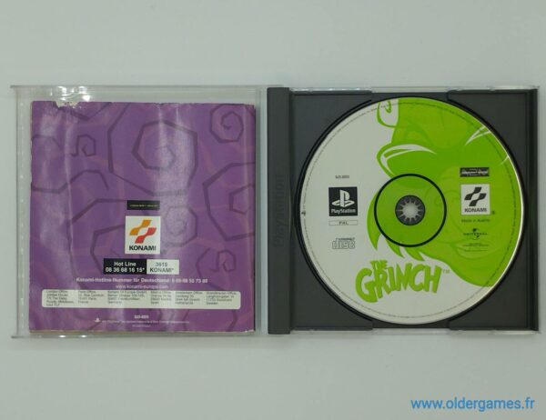 The Grinch sony ps1 playstation 1 retrogaming jeux video older games oldergames.fr normandie