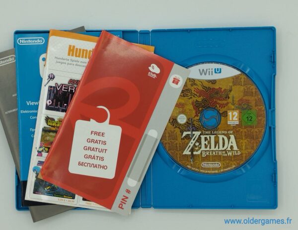 The Legend of Zelda : Breath of the Wild nintendo wii u retrogaming jeux video older games oldergames.fr normandie