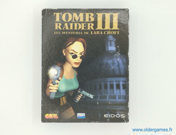 Tomb Raider 3 : Les aventures de Lara Croft pc big box retrogaming jeux video older games oldergames.fr normandie