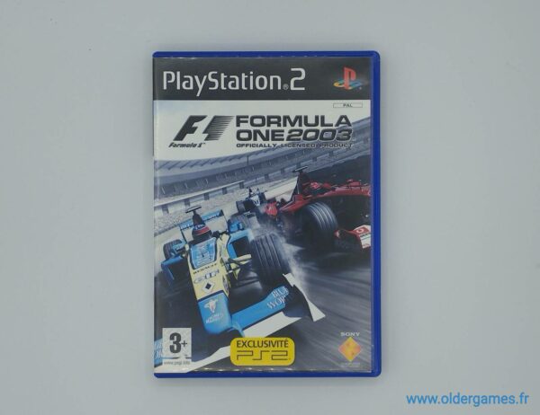 Formula One 2003 PS2 sony Playstation 2 retrogaming jeux video older games oldergames.fr normandie