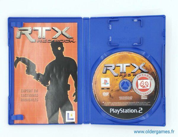 RTX Red Rock PS2 sony Playstation 2 retrogaming jeux video older games oldergames.fr normandie