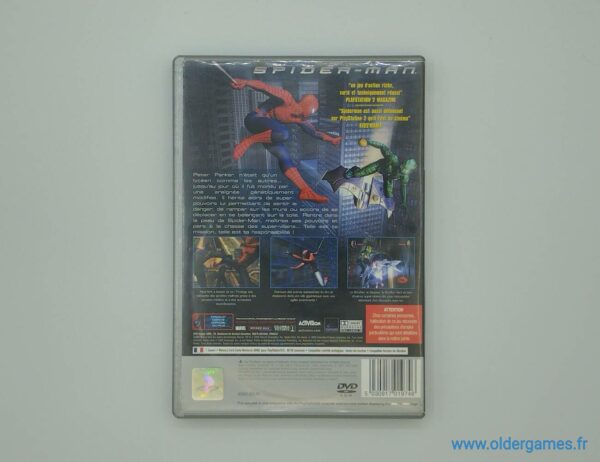 Spider-Man PS2 sony Playstation 2 retrogaming jeux video older games oldergames.fr normandie