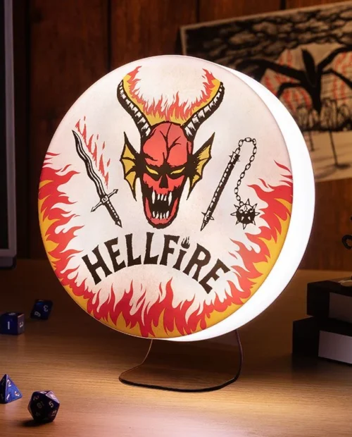 Lampe Hellfire Club Logo Stranger Things