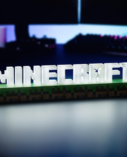 Lampe Logo Minecraft