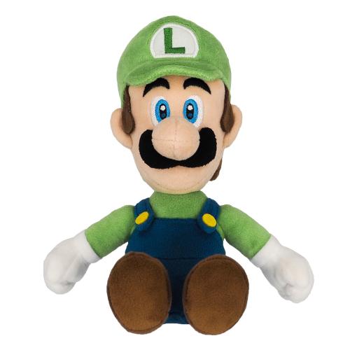 Peluche 26cm Luigi Super Mario pop culture produit dérivé retrogaming jeux video older games oldergames.fr normandie
