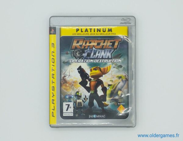 Ratchet & Clank Opération Destruction PS3 sony Playstation 3 retrogaming jeux video older games oldergames.fr normandie