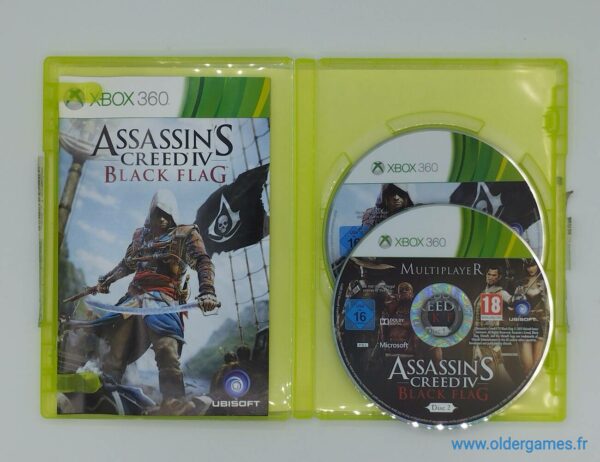 Assassin's Creed 4 Black Flag microsoft xbox 360 x360 retrogaming jeux video older games oldergames.fr normandie