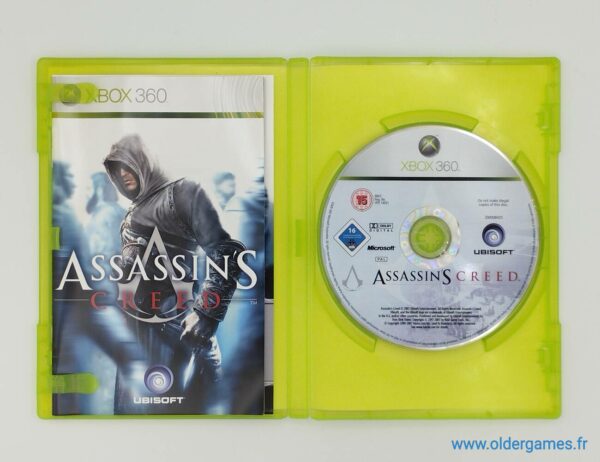 Assassin's Creed microsoft xbox 360 x360 retrogaming jeux video older games oldergames.fr normandie