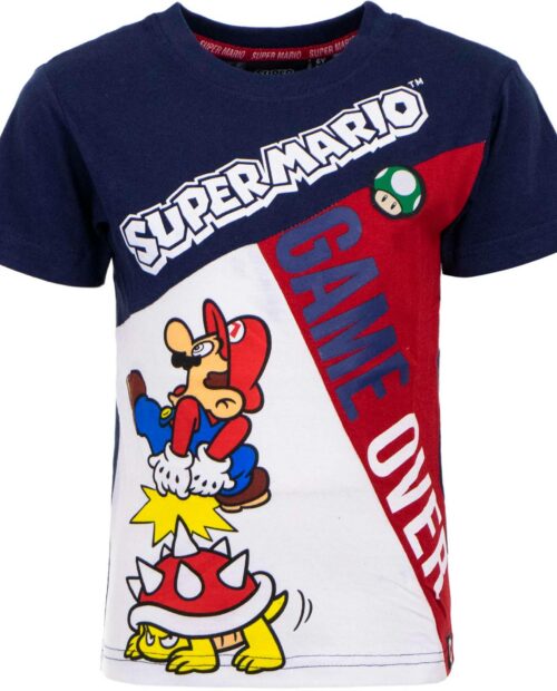 T-Shirt Kids Enfant Super Mario Game Over