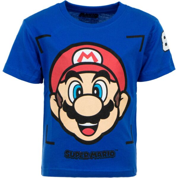 T-Shirt Kids Enfant Super Mario Head pop culture produit dérivé retrogaming jeux video older games oldergames.fr normandie